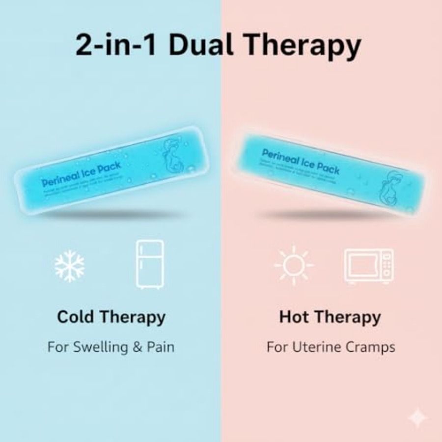 Perineal Cooling Pad, Postpart - Cold Pack Ice Gel 评论和价格