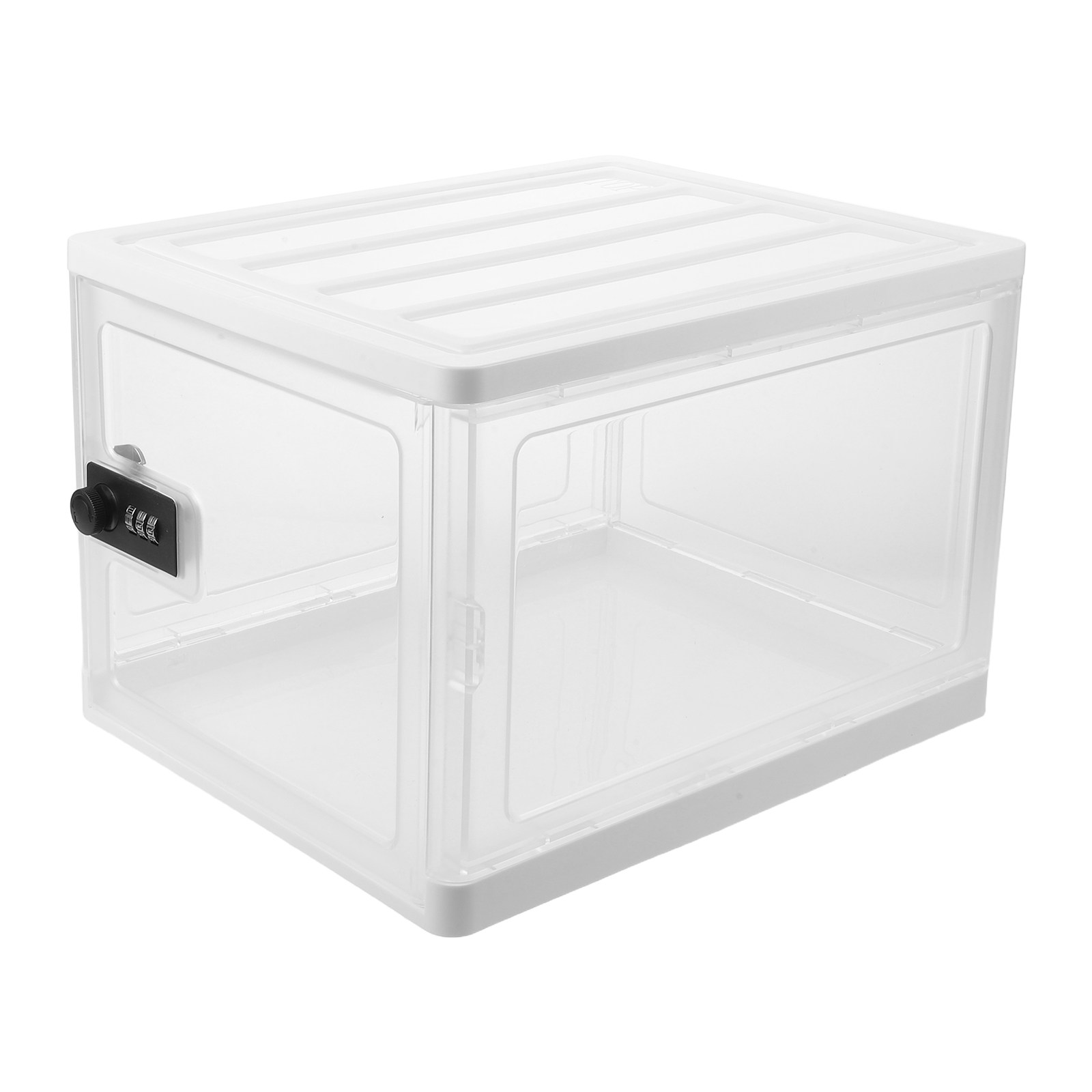 Lockable Storage Box Plastic T - Food Storage Lock Box 评论和价格