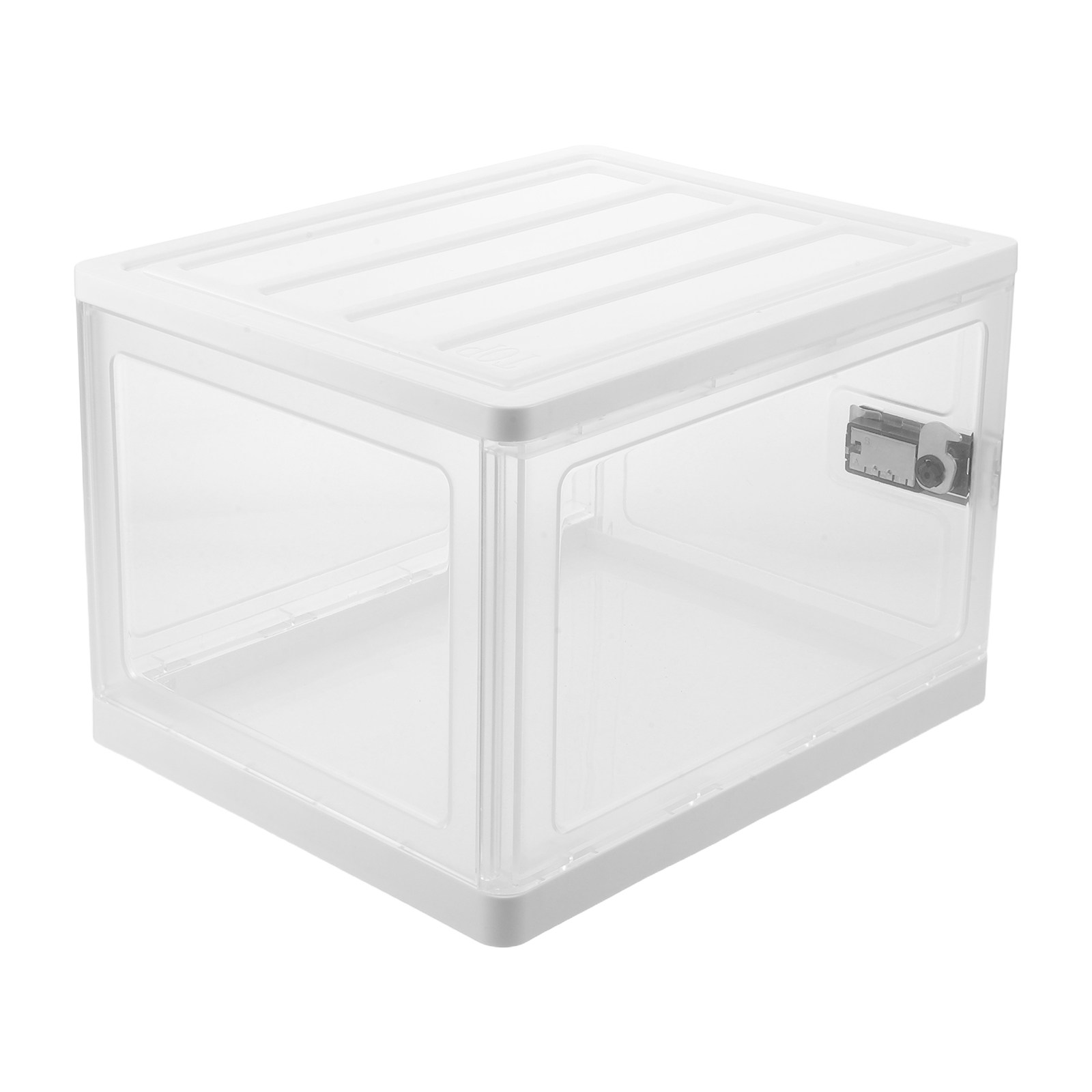 Lockable Storage Box Plastic T - Food Storage Lock Box 评论和价格