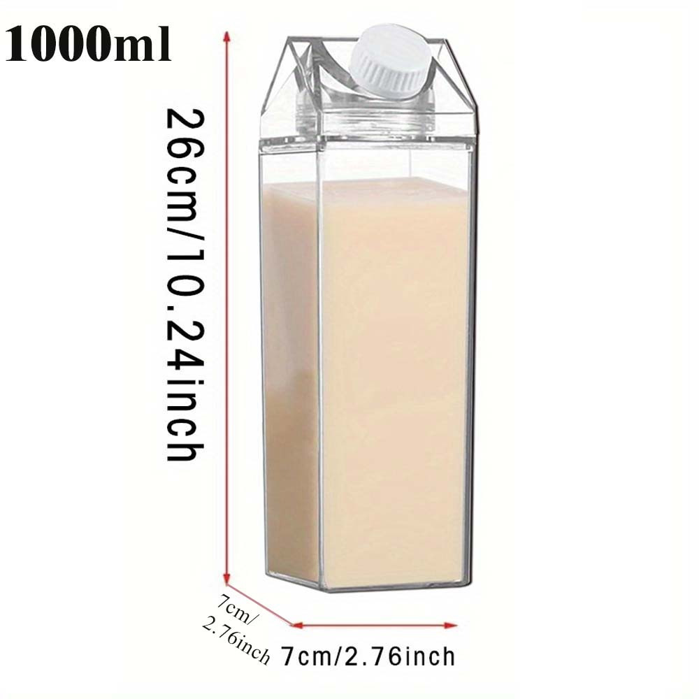 1000ml Large Transparent Milk  - Food Storage Name 评论和价格