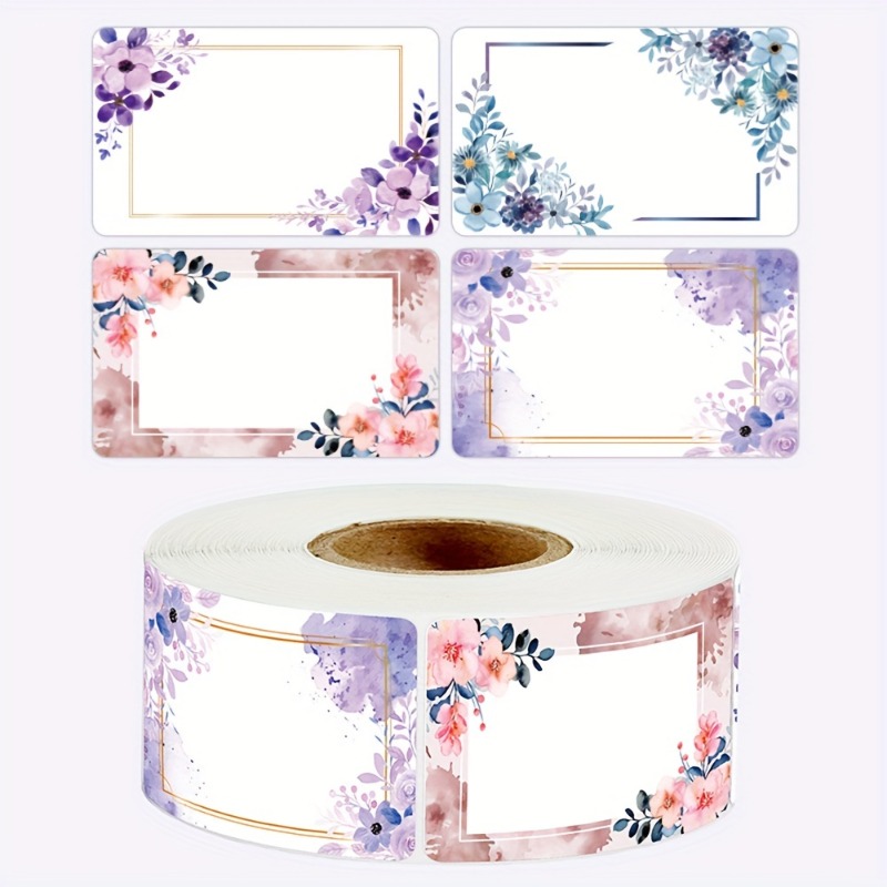2rolls/4rolls Flowers Name Lab - Food Storage Name 评论和价格