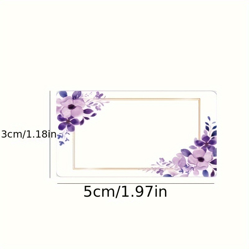 2rolls/4rolls Flowers Name Lab - Food Storage Name 评论和价格