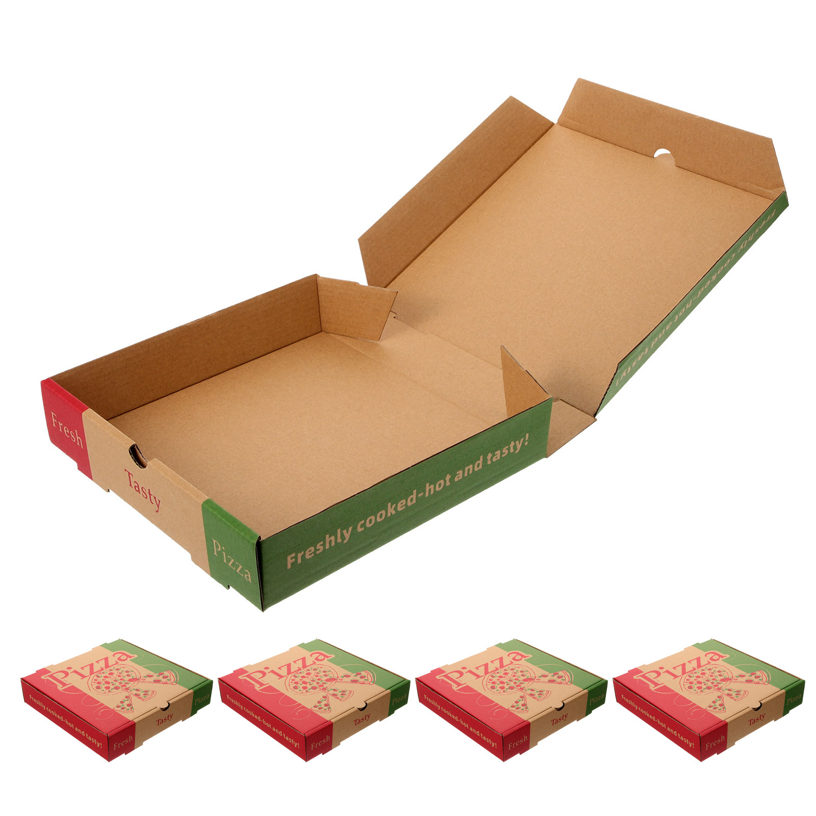 5Pcs 8 Inch Foldable Pizza Sto - Food Storage For Restaurant 评论和价格