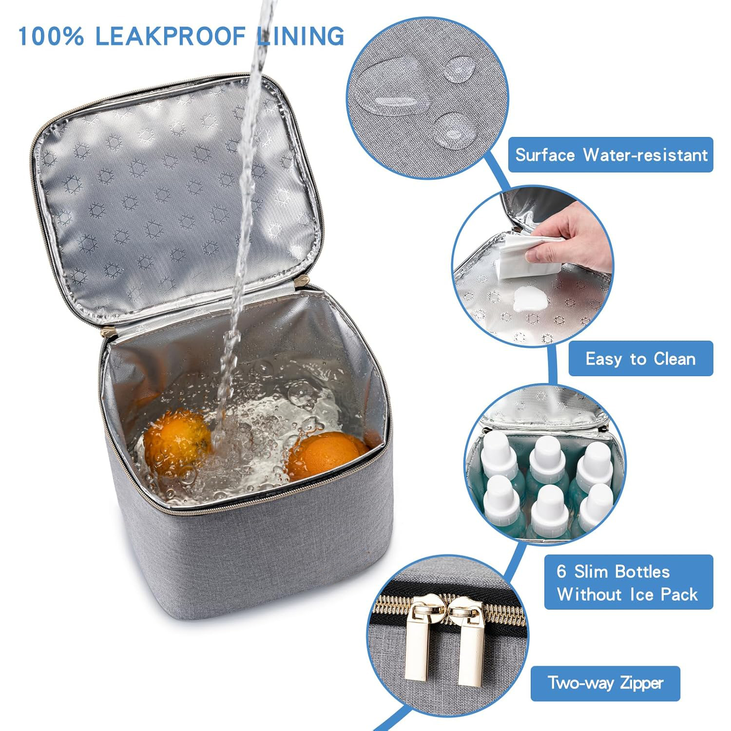 Breast Milk Cooler Bag with Ic - Food Storage Moms 评论和价格