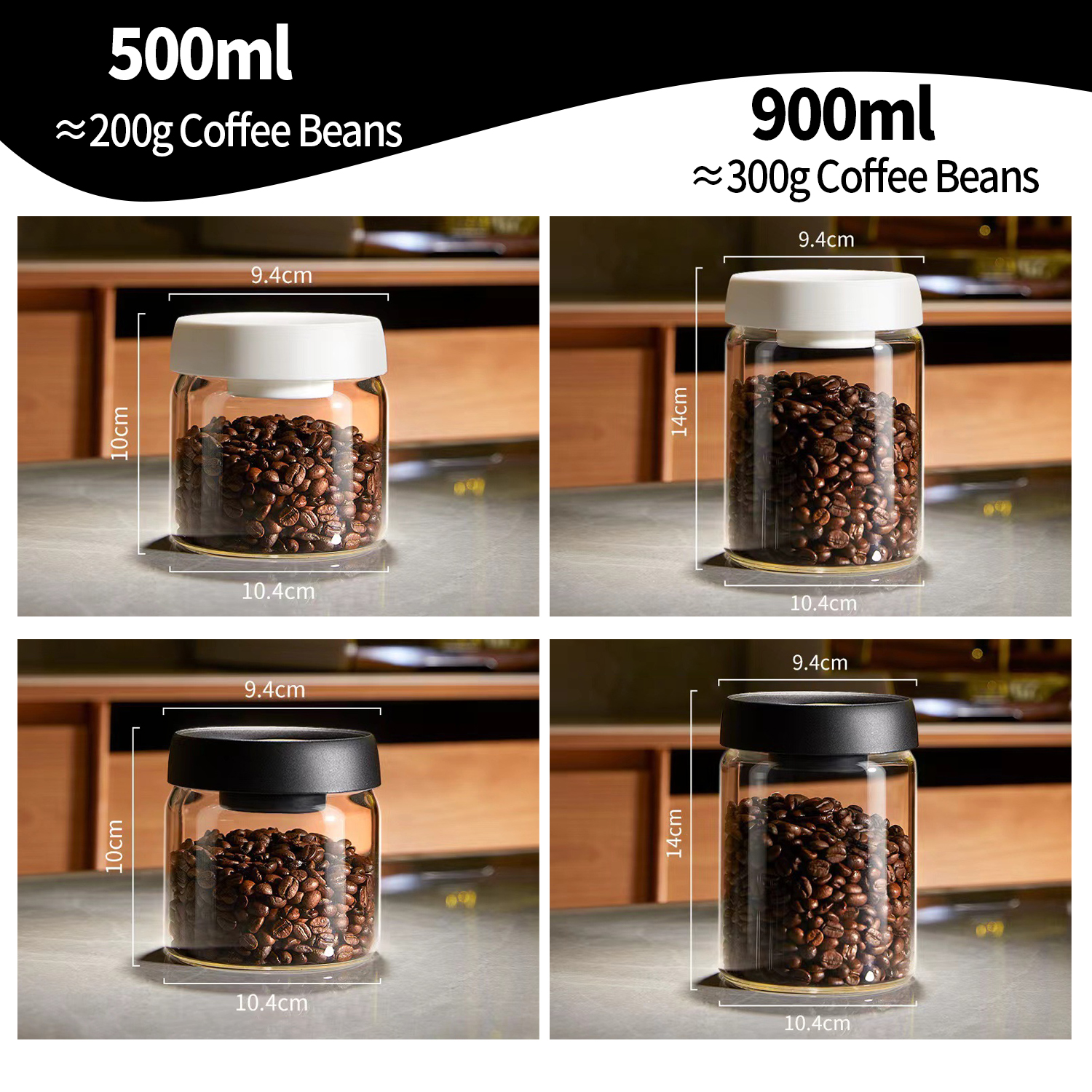 OANKR Vacuum Coffee Canister 5 - Food Storage Vacuum 评论和价格