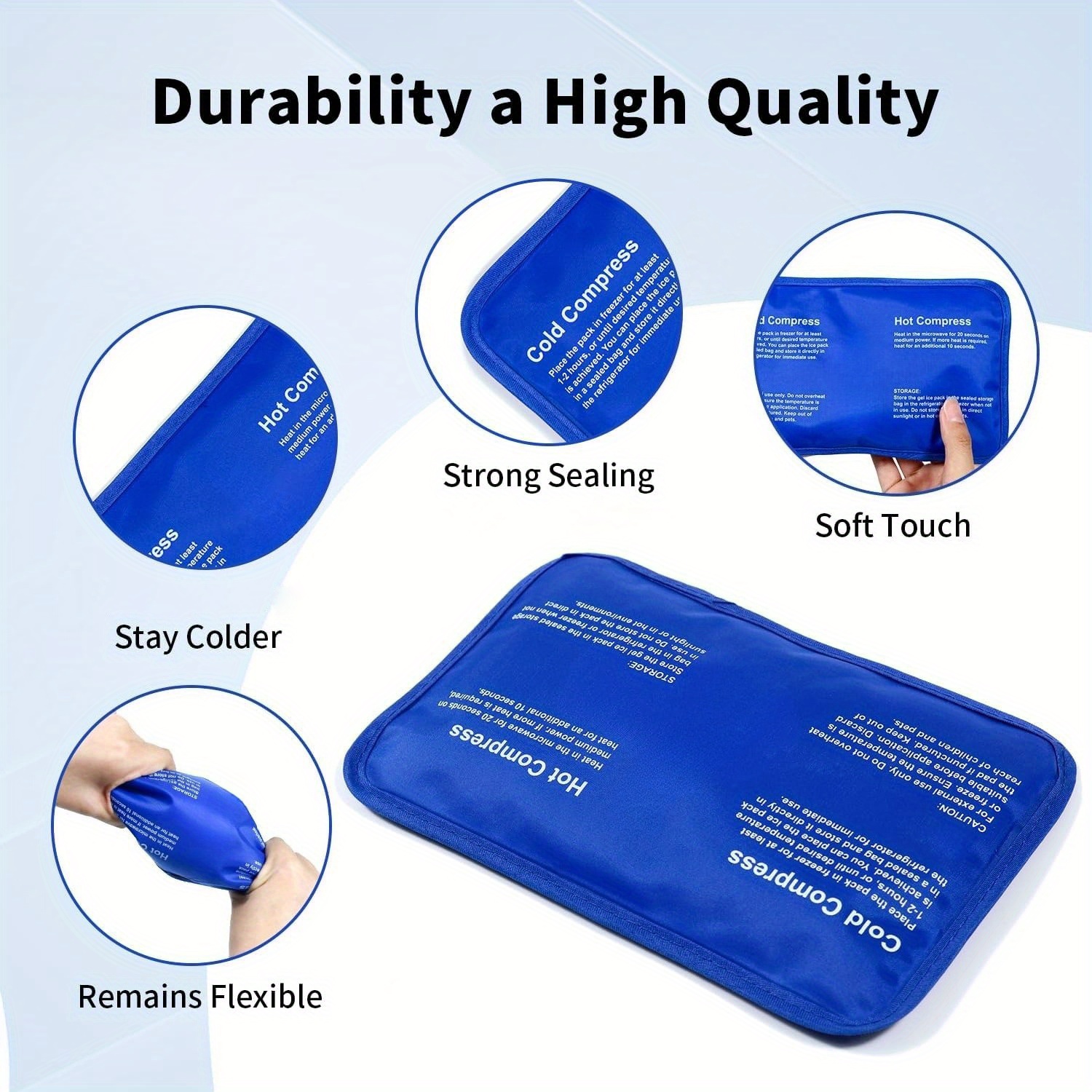 Ice Packs for Injuries Hot Col - Cold Pack Ice Gel 评论和价格