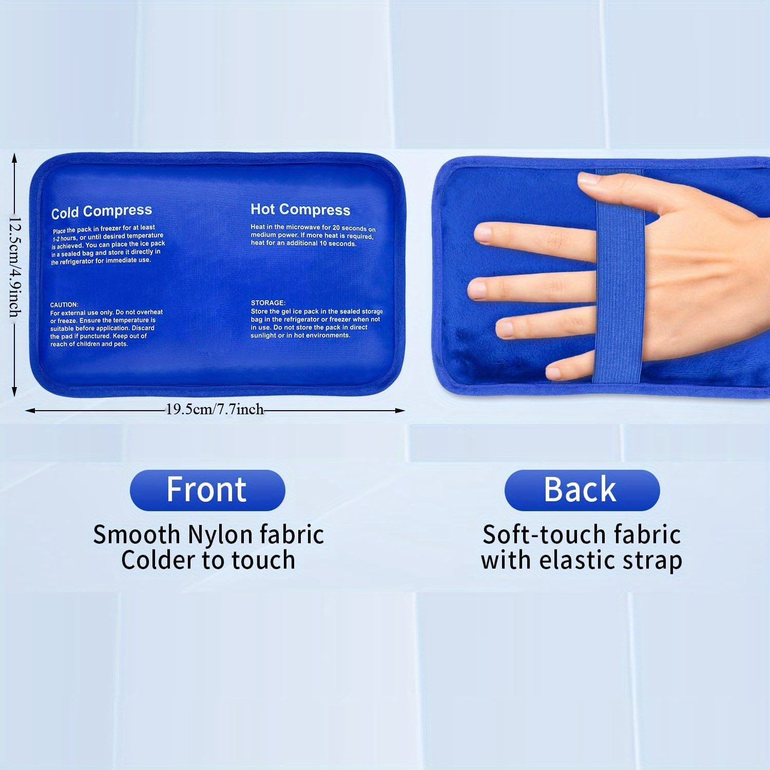 Ice Packs for Injuries Hot Col - Cold Pack Ice Gel 评论和价格