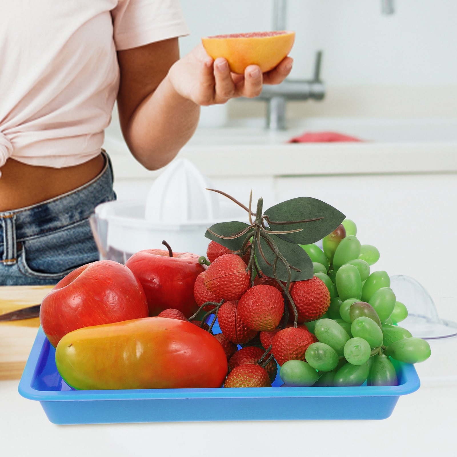5Pcs PP Plastic Food Serving T - Food Storage For Restaurant 评论和价格