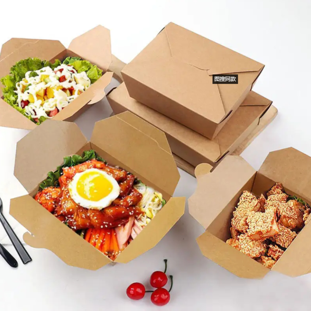 Multiple Disposable Kraft Pape - Food Storage For Restaurant 评论和价格