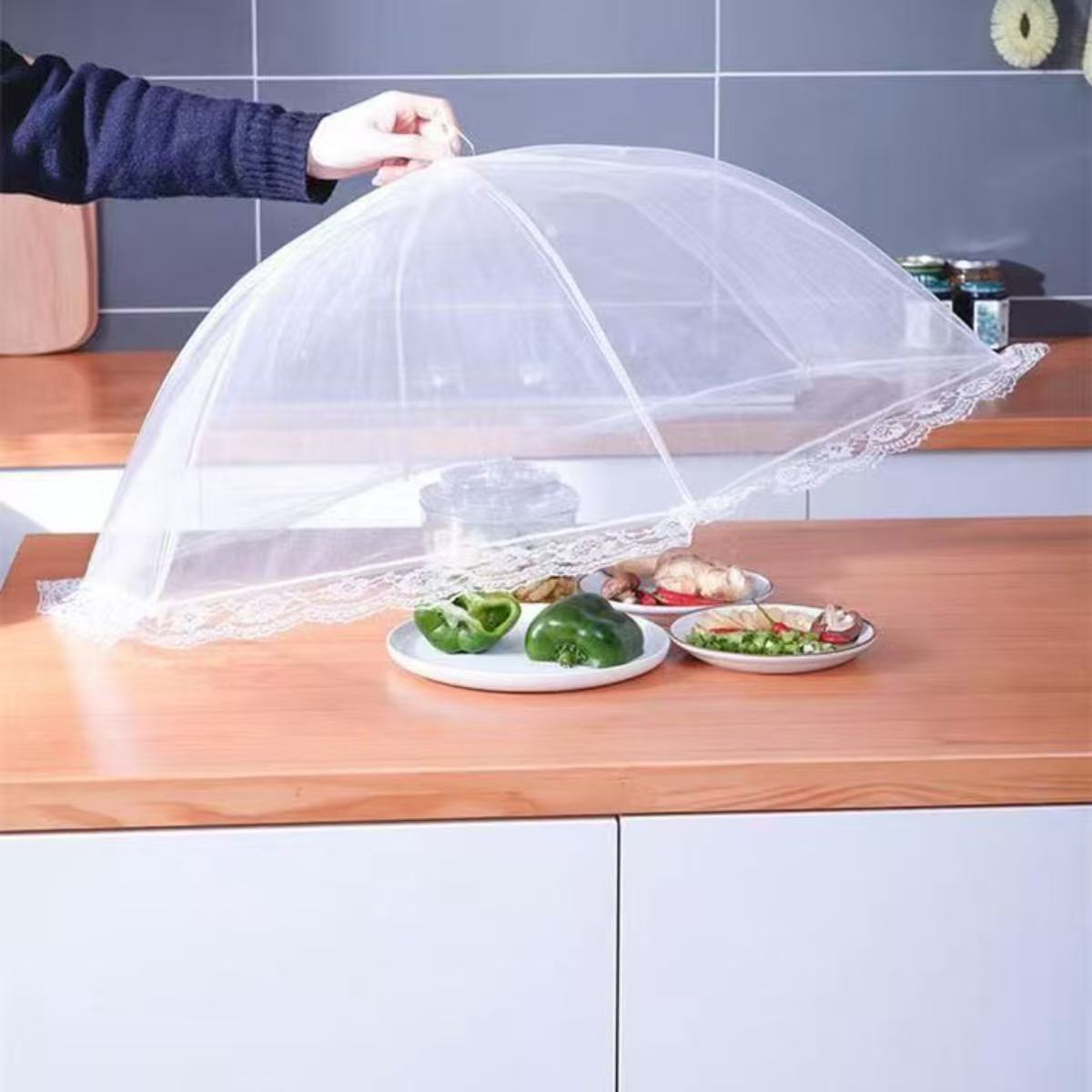 Food Cover Mesh Folding Washab - Food Storage Net 评论和价格
