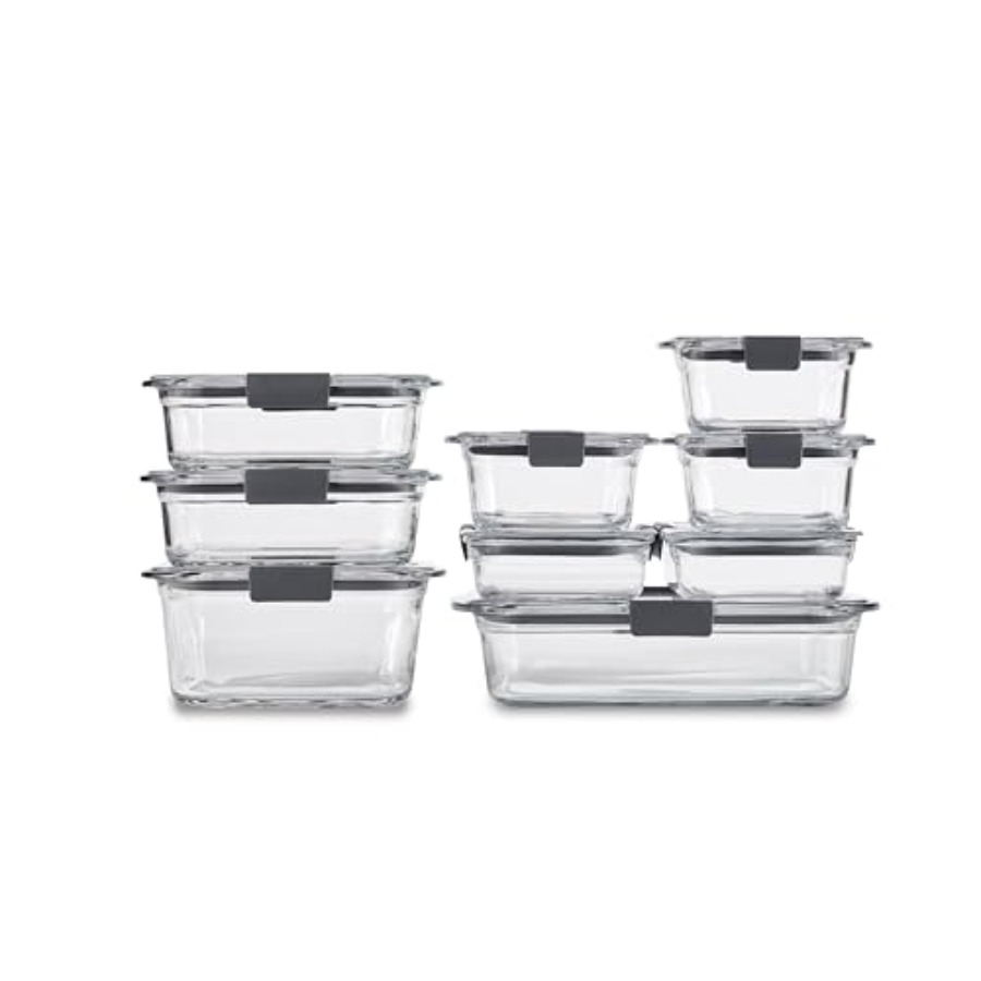 Brilliance Glass Food Storage  - Food Storage Containers Glass 评论和价格