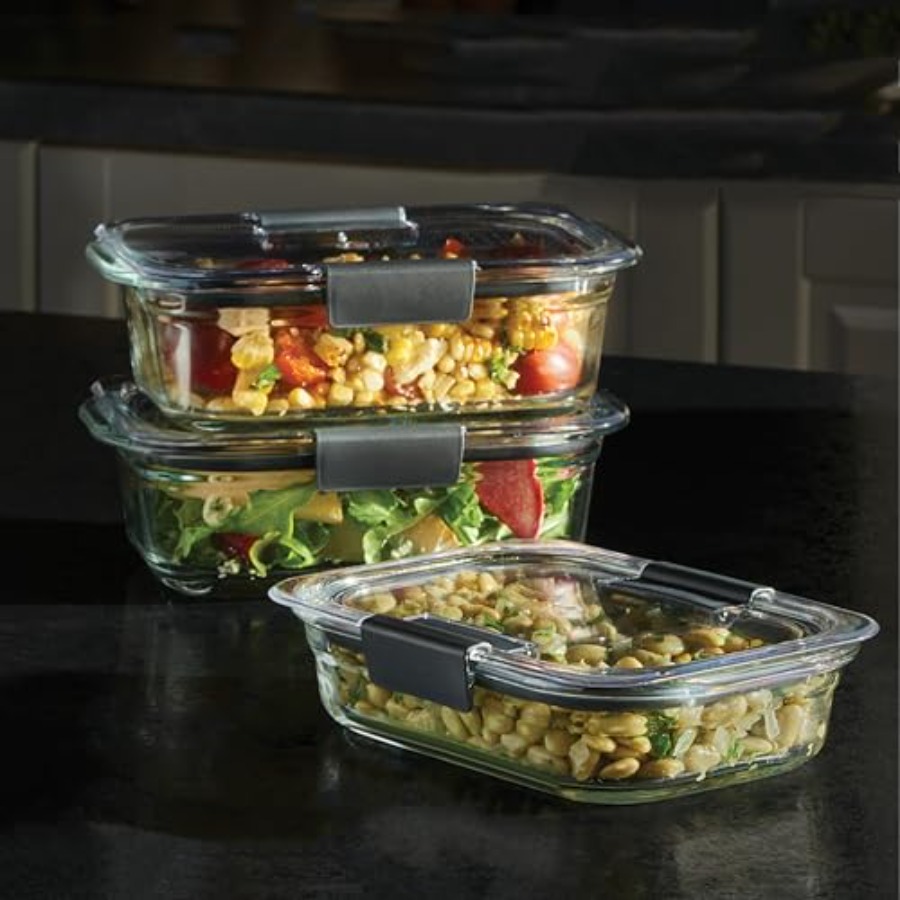 Brilliance Glass Food Storage  - Food Storage Containers Glass 评论和价格