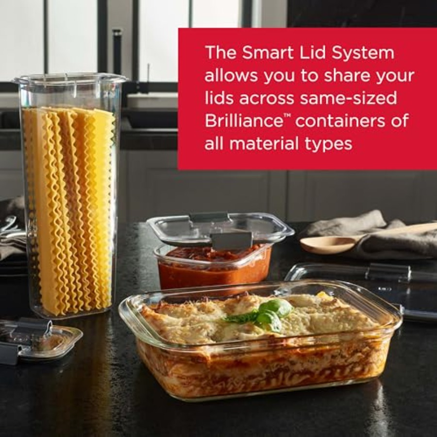 Brilliance Glass Food Storage  - Food Storage Containers Glass 评论和价格