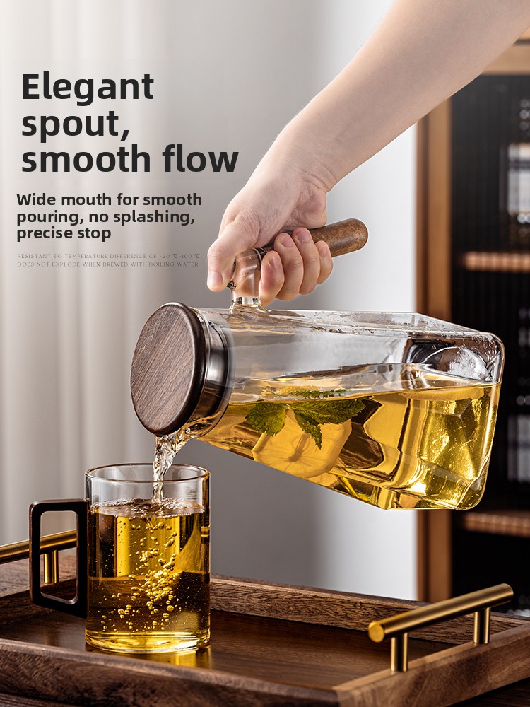 Thiened Glass Cold Water Pot L - Food Storage And Temperature 评论和价格
