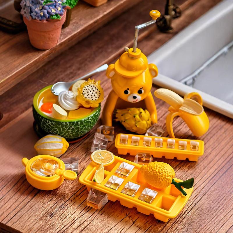 2Pcs Girl Toy New Miniature Do - Food Storage For 评论和价格