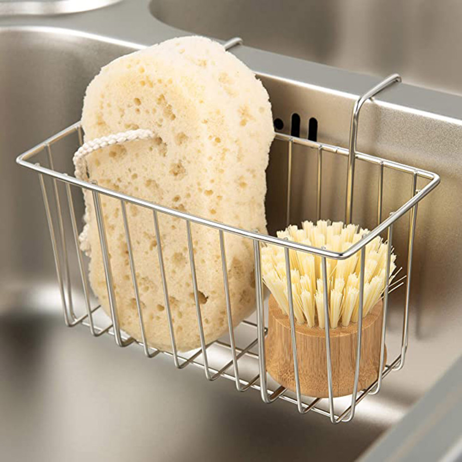 Kitchen Sponge Holder Basket F - Food Storage For Restaurant 评论和价格