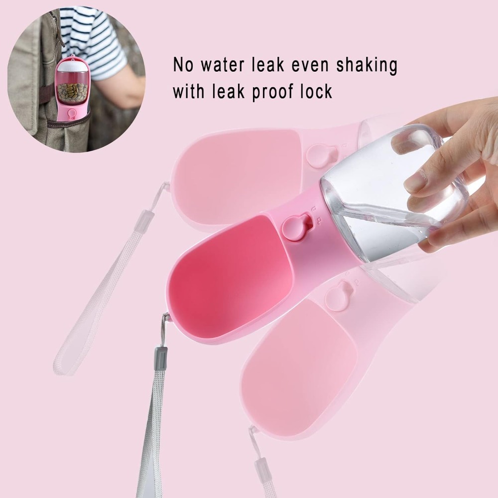 Dog Water Bottle with Food Con - Food Storage Moms 评论和价格