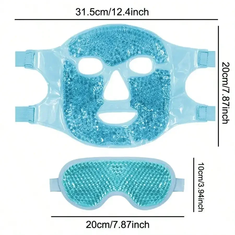Gel Cooling Ice Face Eye Mask  - Cold Pack Ice Gel 评论和价格