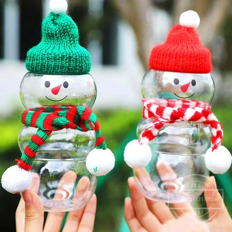Christmas Snowman Shape Milk B - Xmas Food Storage Containers 评论和价格