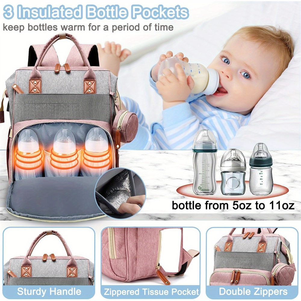 Diaper Bag Backpack Baby Bag,  - Food Storage Moms 评论和价格