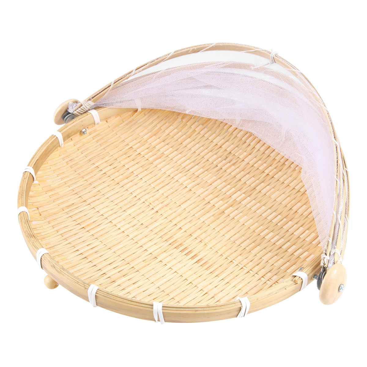 Hand-Woven Food Tent Basket Tr - Food Storage Net 评论和价格