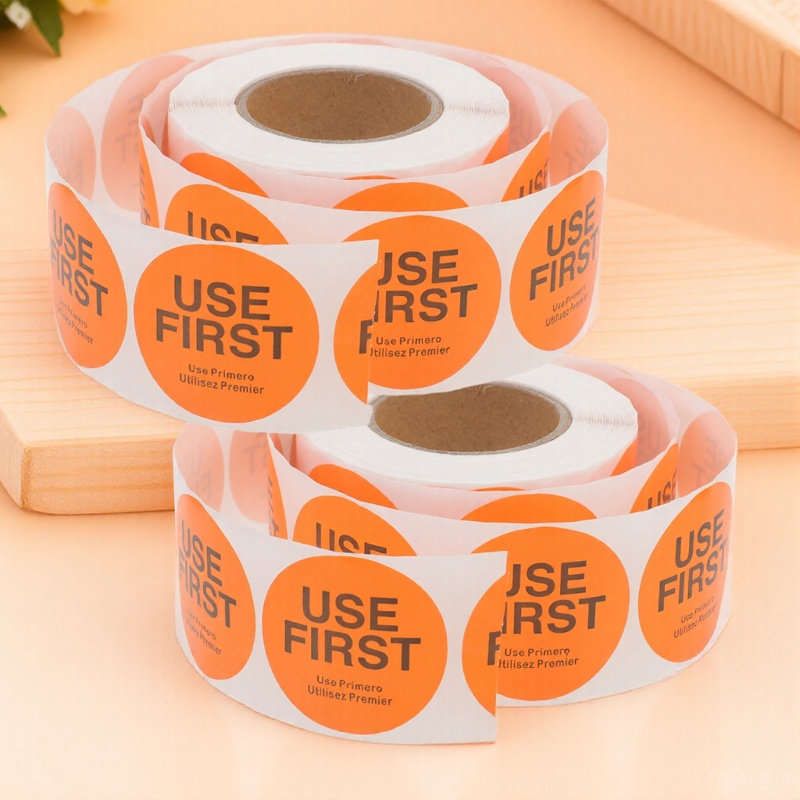2 Rolls Inventory Control Labe - Food Storage For Restaurant 评论和价格