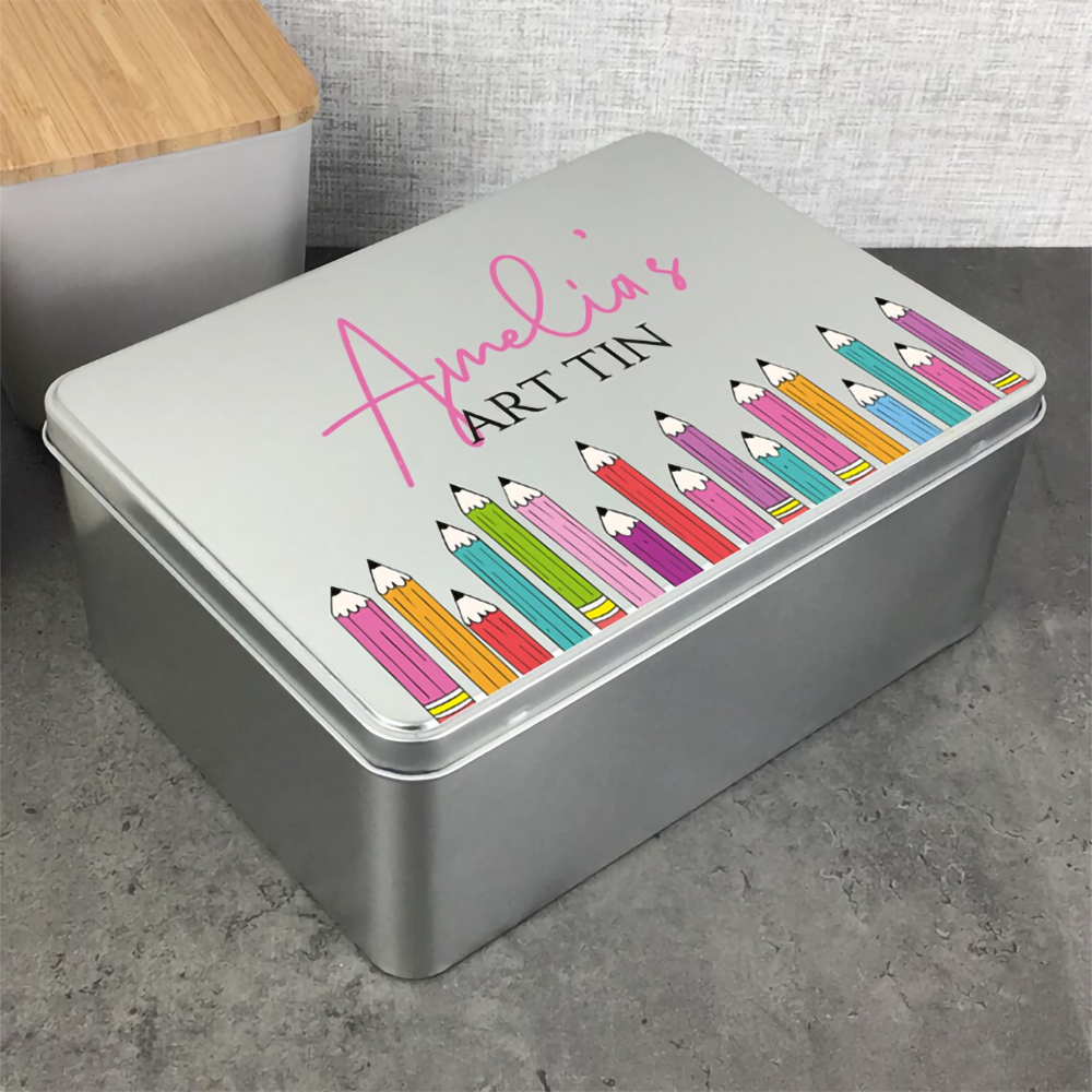 10Pcs Personalized Tin Box Cus - Xmas Food Storage Containers 评论和价格