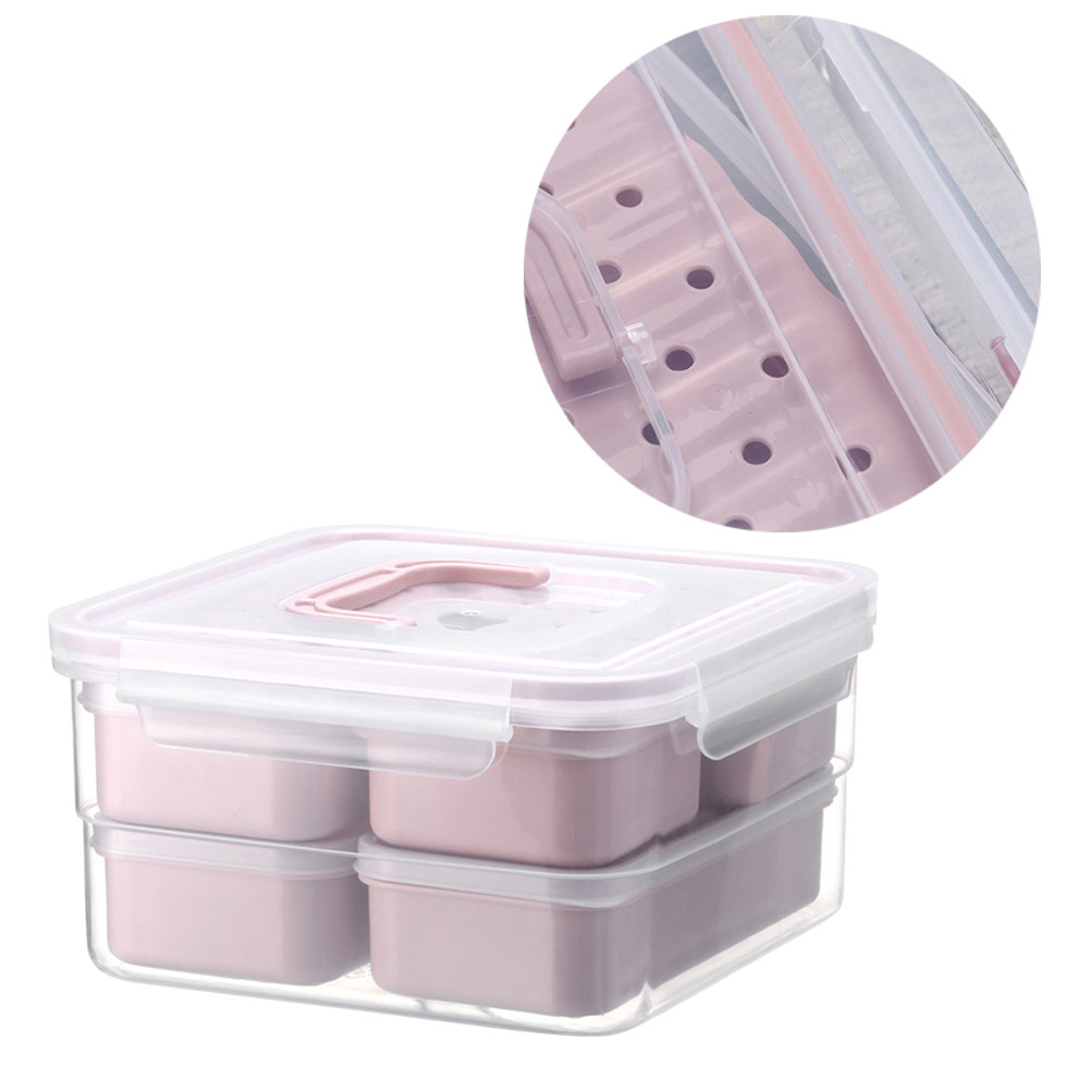 6Pcs Food Storage Containers B - Food Storage Lock Box 评论和价格