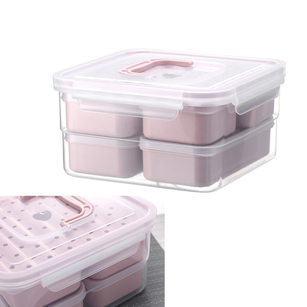 6Pcs Food Storage Containers B - Food Storage Lock Box 评论和价格