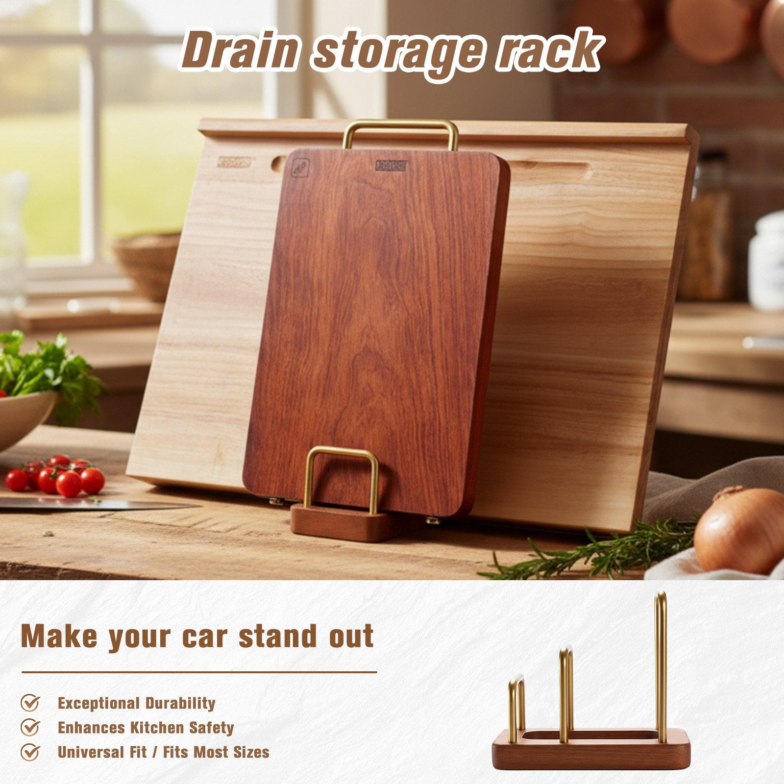 Solid Wood Plate Rack Multi La - Food Storage Home 评论和价格