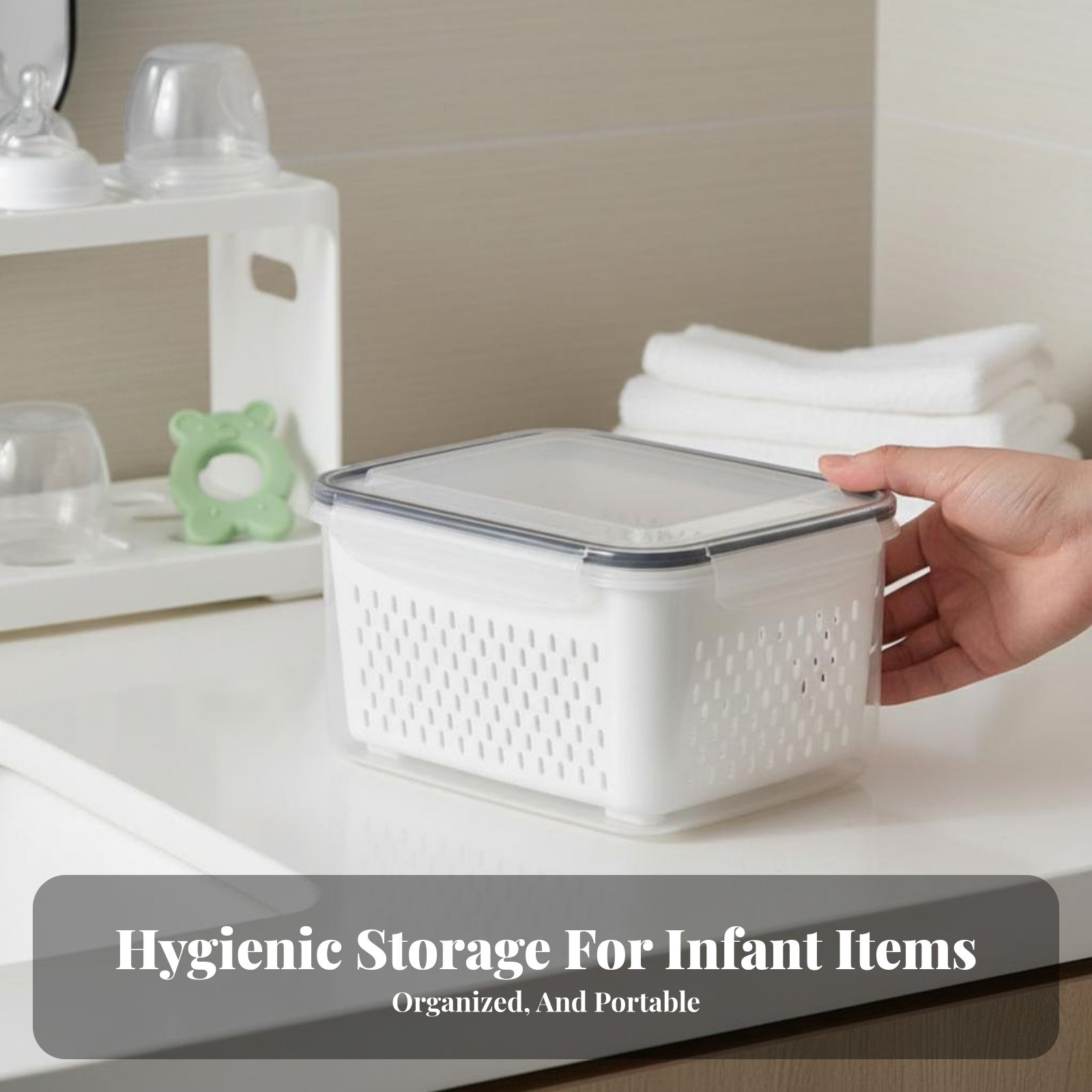 toadstoolShaped Pacifier Box S - Food Storage Moms 评论和价格