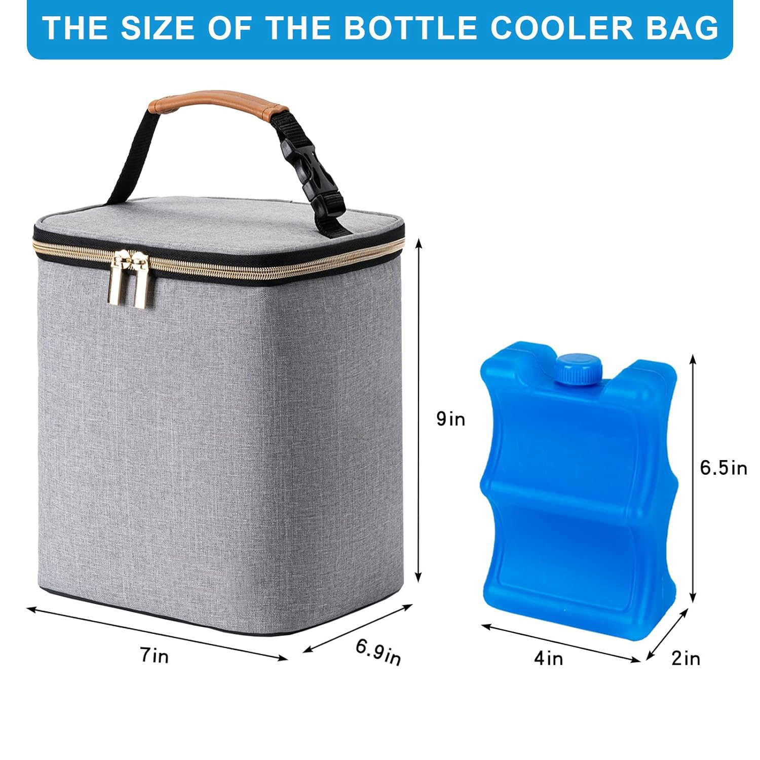 Breast Milk Cooler Bag with Ic - Food Storage Moms 评论和价格