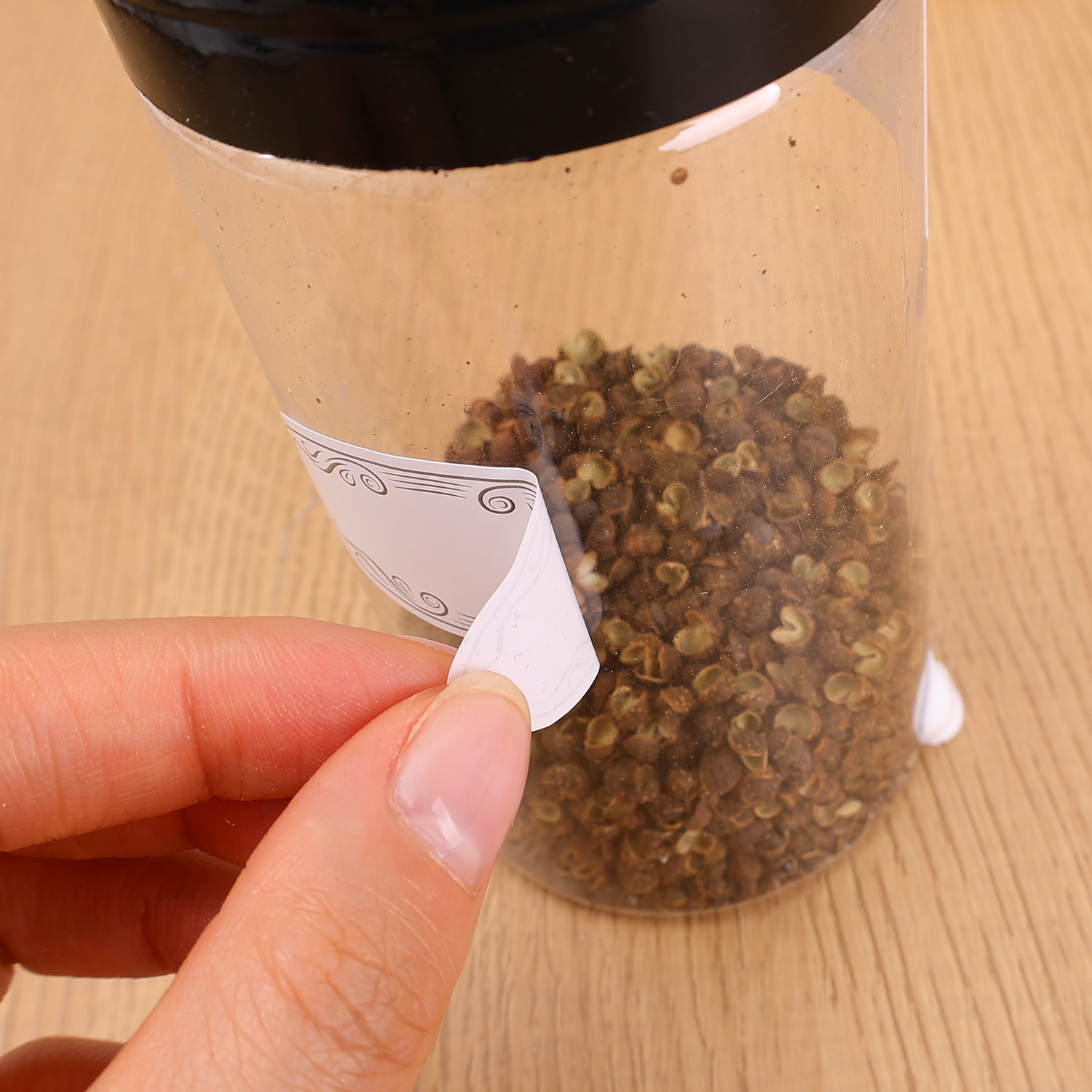 Oval Labels Blank Stickers Foo - Food Storage For Restaurant 评论和价格