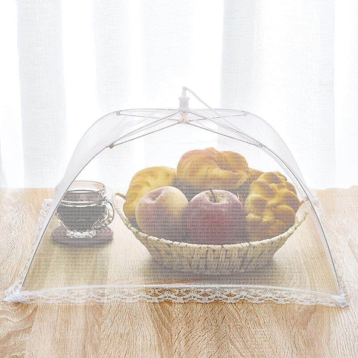 Foldable Food Mesh Cover, Fly  - Food Storage Net 评论和价格